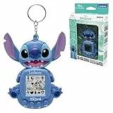 Lexibook, Disney Stitch, My Best-e, Tragbare Spielkonsole, Interaktiver und pädagogischer Begleiter für Kinder, 8 Spielkategorien, Farbiger Bildschirm, Blau, JLMB10D
