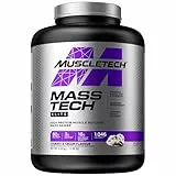 MuscleTech Mass Tech Weight Gainer, 3180g 7LBS, Geschmack:Cookies & Cream