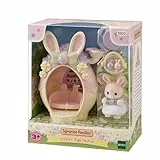 Sylvanian Families 5802 Babyhasen Osterspaß Spielset, Set mit Tierfigur, Ostergeschenk, Spielzeug für Kinder ab 3 Jahren