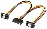 goobay Y-Kabel 15-Pin-SATA Y-Stromkabel 20cm