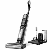 Ultenic AC1 Elite Nass-Trockensauger kabelloser Staubsauger mit Wischfunktion, 3 in 1, 50 Min., intelligente Schmutzerkennung, 14.000 Pa Saugkraft, Selbstreinigung, 1,15 L, doppelter Tank, LED-Display