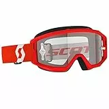 Scott Primal Clear MX Goggle Cross/MTB Brille rot/klar Works