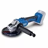 Scheppach Akku Winkelschleifer C-AG125-X Schleifmaschine mit Softstart & Überlastschutz | Schleifscheibe Ø 125mm | 20V-IXES-Serie | Drehzahl 2500‒10000 min-1 in 6 Stufen | Ohne Akku & Ladegerät