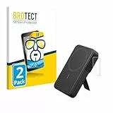 BROTECT (2 Stück Schutzfolie für Anker MagGo Displayschutz Folie Made in Germany, Ultra-Klar