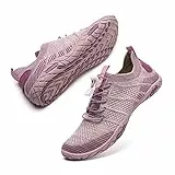 WateLves Badeschuhe Herren Damen Barfußschuhe Wasserschuhe Schwimmschuhe Strandschuhe für Surfen,Tauchen,Bootfahren,Gymnastik Fitness (Lila, 38EU)