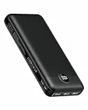 VEGER Power Bank 27000mAh 20W PD, Powerbank USB C Externer Handyakkus mit 4 Ausgängen und 2 Eingängen LED Tragbares Ladegerät,Kompatibel mit iPhone Samsung Huawei Tablet usw
