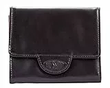 Big Skinny Damen Slim Wallet슬림 지갑超薄钱包billetera Estilizadaschlanke Brieftasche Reisezubehör: Dreifach gefaltete, Schwarz, Einheitsgröße