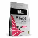 Science in Sport Rego Whey Protein 1,35kg Erdbeere – Regenerations Drink mit Kohlenhydraten, Proteinen, Elektrolyten, Vitaminen & Mineralien, 100% Whey