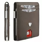 Tomylv Geldbörse Herren Slim RFID Blocking Portmonee Herren mit 13 Kartenetui