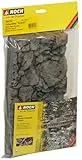 NOCH® Felsplatte „Granit“, aus Modellbau Hartschaum, 32 x 16 cm für die Spurweiten H0, TT, N, Z ideal zum Basteln und DIY