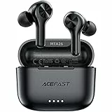 ACEFAST Bluetooth Kopfhörer, In Ear Noise-Cancelling Kabellos Kopfhörer mit 4 Mikrofonen für High-Fidelity-Klang, Bluetooth 5.0 Ohrhörer, 25H Hörvergnügen, IPX6 Wasserdicht, Touch Sensoren
