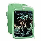 10-Zoll-LCD-Schreibblock, elektronisches digitales Schreiben und Farbbildschirm-Graffiti-Brett, Geschenke für Kinder und Erwachsene 3, 4, 5, 6, 7, (Grün)