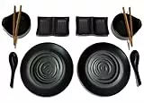 TomYang Asia Fondue Geschirr-Set – 10-teiliges Set für Hot Pot, Thai Grill, Sukiyaki & Korean BBQ