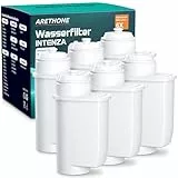 ARETHONE Wasserfilter für Siemens EQ Series, EQ3/EQ6/EQ9, EQ500, S700, Wasserfilter Kaffeevollautomat für Bosch Vero, TZ70003/TCZ7003/467873, Siemens 3200, Neff C77V60 Series (6 Stück (1er Pack))