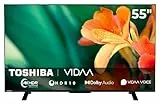 Toshiba 55UV2363DA Fernseher 55 Zoll Smart TV VIDAA 4K UHD Fernseher HDR Smart TV mit integriertem Triple-Tuner, LED TV (2026)