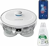 Bissell SpinWave R5, Saugroboter mit Wischmopp, LIDAR-Navigation, Teppichböden und Teppiche Erkennung, Leistungsstarkes Saugen bis 2000pa, Kabelloser Staubsauger, 61 dB, Weiß, 3475N