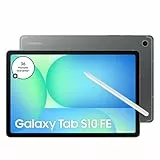 Samsung Galaxy S10 FE AI-Tablet, Android Tablet, 128 GB Speicher, 8 GB RAM, 27,70 cm/10,9' Display, Inkl. S Pen, Wi-Fi, Lange Akkulaufzeit, Gray, 36 Monate Herstellergarantie [Exklusiv auf Amazon]
