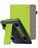 WALNEW Ständer Hülle für 7' Kindle Paperwhite 12. Generation 2024 und Kindle Colorsoft Signature Edition, Kickstand Schutzhülle Tasche mit Zwei Handschlaufe und Auto Sleep/Wake Funktion
