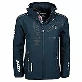 Geographical Norway Herren Softshell Outdoor Jacke Rainman Turbo-Dry Kapuze