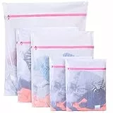 Boxlegend Wäschenetz für Waschmaschine 5er Set - Wäschesack Wäschebeutel mit Reißverschluss Wäschesäckchen Laundry Bag für BH, Reise, Schuhe, Koffer, Socken, Unterwäsche, Babykleidung