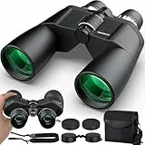 Deesoo 12-36x50 Zoom Fernglas für Erwachsene - HD Fernglas für Vogelbeobachtung, Reisen, Jagd, Konzerte - Leistungsstarke Ferngläser mit Heller und sauberer Sicht