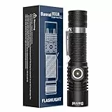 Taschenlampe - Taschenlampe LED Aufladbar - Superhelle Zoombare Hoch Lumen Taschenlampen mit 4 Lichtmodi, Speicher Funktion, IPX4 Wasserdicht Flashlight für Camping, Wandern, Outdoor, Notfäll