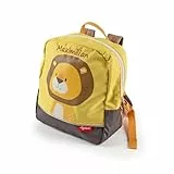Sigikid Rucksack Löwe mit Namens-Stickerei für Kinder Unisex