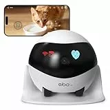 Enabot EBO SE FamilyBot – Bewegliche WLAN Innenkamera 1080P HD | Selbstaufladend,Fährt durch alle Räume,IR-Nachtsicht,2-Wege-Audio,Bewegungserkennung,32 GB SD-Karte – Haustierkamera & Familienkamera