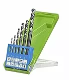 kwb Akku-Top Metallbohrersatz HI-NOX 258806 (Kurze Spiralnut für mehr Stabilität, Spezieller Spitzenanschliff, Für Edelstahl, Ideal für Akkuschrauber), Hi-nox Metallbohrer, 6-teilig