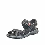Rieker Damen 68851 Sandalen, Schwarz, 40 EU