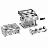 'Pasta Set' Nudelmaschine Atlas 150 + Zubehör Metall Silber, Kunststoff Weiß