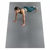 NEOLYMP Yogamatte XXL 213x152 cm – Bodenschutzmatte Fitnessgerät 8mm – Sportmatte Fitnessmatte rutschfest – Trainingsmatte dick als Gymnastikmatte (213 x 152 cm | Schwarz)
