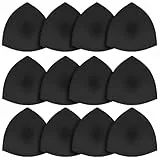 6 Paar BH Einlagen Sponge BH Insert Pads Dreieck-BH-Einlagen für Frauen, BH-Pads, BH-Polsterung, Herausnehmbare Sport-BH-Pads, Atmungsaktive Push-Up-Brust-BH-Einlagen aus Schwamm für Bikini