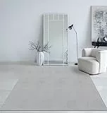 Mia´s Teppiche Taos – kuscheliger Kurzflor Teppich in Felloptik, super Soft & waschbar bis 30°C, mit Anti-Rutsch-Unterseite, Wohnzimmer & Schlafzimmer, Made in Türkiye, Grau, 160 x 220 cm