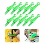 Topbashgo Nadeleinfädler, Einfädelhilfe für Nähnadeln Einfädler für Nähmaschinen, Nähmaschinen Zubehör Einfädelhilfe, Automatischer Einfädler Nadel Threading Tool für Handnähen (10, Rechteckig)