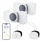 Comfytemp TENS Gerät Kabellos mit 2 Wireless Host,Schmerztherapie Kontrolle per Knopfdruck und App mit 30 Programme 20 Intensitätsstufen MassageGerät Muskelstimulator mit 4 Elektroden Pads K6122