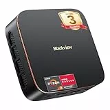 Blackview MP20 Mini PC AMD Ryzen 3300U(übertrifft N95/N150/N100) Win11 Pro, 16GB RAM 512GB Micro Desktop Computer, 4K@60Hz UHD, USB 3.2+DP+HDMI+Gigabit Ethernet Für Business/Heimkino-3 Jahre Garantie
