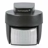 Homematic IP Smart Home Bewegungsmelder mit Dämmerungssensor – außen, anthrazit, Zubehör für Smart Home, Bewegungserkennung, schaltet Leuchten, Energie sparen, 150574A0