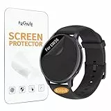 Frgnie Schutzfolie Kompatibel mit TUYOMA Smartwatch 1,3 Zoll (6 Stück) HD TPU Displayschutzfolie Für LW36 Smartwatch 1.32'