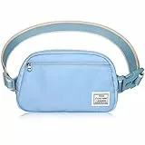 DMluna Bauchtasche Damen Gürteltasche Herren, Sport Mode Hüfttaschen Frauen Brustbeutel Umhängetasche Crossbody Bag mit verstellbarem Riemen
