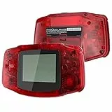 eXtremeRate Full Case & Tasten für Gameboy Advance, IPS Ready Upgrade DIY-Ersatz Gehäuse Hülle für GBA IPS/Standard-LCD[Konsole&IPS-Screen Nicht enthalten]-Transparent Rot