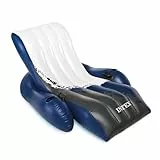 Intex Floating Recliner Lounge - Aufblasbarer Badelounge, mehrfarbig, 180 x 135 cm