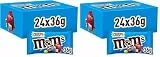 M&M's Crispy, Schokoladen Großpackung, 24 x 36g, Knusprige Schokolinsen, Schokoladen Geschenk (816g) (Packung mit 2)