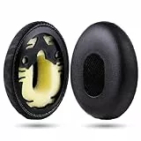 YOCOWOCO Ersatz-Ohrpolster für Bose QuietComfort 3 (QC3) und OE1 Kopfhörer, Ohrpolster mit bequemem, weichem Leder, Geräuschisolierung, Memory-Schaum