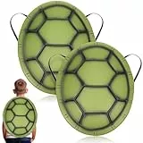 TOYANDONA 2 Stücke Schildkrötenpanzer Kostüm Requisiten für Kinder Schildkrötenpanzer Rucksack Eva Halloween Kostüm
