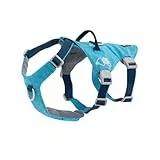 Hurtta Safeguard Hundegeschirr ECO (Ocean, blau, 45-60 cm)