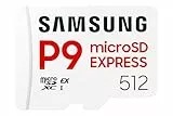 Samsung P9 Express microSD Express 512 GB, High-Speed Gaming Speicherkarte für Nintendo Switch 2, bis 800 MB/s Lesen, bis 310 MB/s Schreiben, Für 4K UHD Video, Konsolen und Kameras, MB-MK512T/WW
