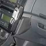 KUDA 047105 Halterung Kunstleder schwarz für Skoda Fabia II ab 02/2007 / Roomster ab 06/2006 / Praktik 02/2007 (MU)