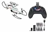 JAMARA 422027 - Angle 120 WideAngle Drone Altitude HD FPV WiFi 2,4-120° Weitwinkel WiFi FPV HD Kamera (720p) mit Photo-/Videofunktion, wechselbarer 4 GB Micro SD-Karte Altitude Hold Adjustment