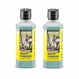 Kärcher Bodenreiniger Universal RM 536, für streifenfreie Ergebnisse auf allen Hartböden, 500ml Konzentraft ergeben verdünnt 40l Reinigungsflüssigkeit (Packung mit 2)